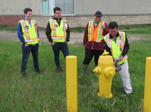 Loon River Hydrant flush